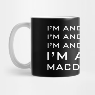 Andy MacDowell Mug